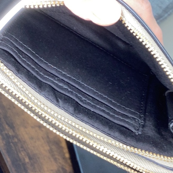 Coach Champagne leather double wristlet. - Picture 11 of 17